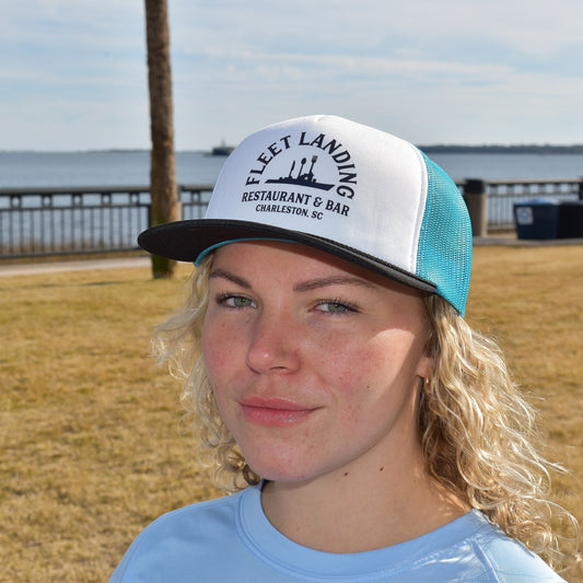 Hat - Turquoise (logo)